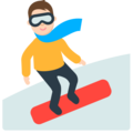Snowboarder Emoji Mozilla