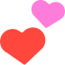 Two Hearts Emoji Mozilla