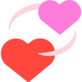 Revolving Hearts Emoji Mozilla
