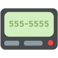 Pager Emoji Mozilla