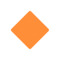 Small Orange Diamond Emoji Mozilla