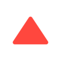 Red Triangle Pointed Up Emoji Mozilla
