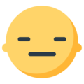 Expressionless Face Emoji Mozilla