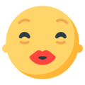 Kissing Face With Smiling Eyes Emoji Mozilla