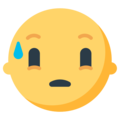 Sad But Relieved Face Emoji Mozilla