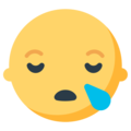 Sleepy Face Emoji Mozilla