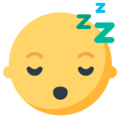 Sleeping Face Emoji Mozilla