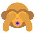 See No Evil Monkey Emoji Mozilla