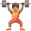 Person Lifting Weights Emoji Samsung