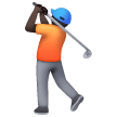 Person Golfing Emoji Samsung