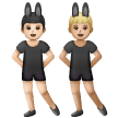 Men With Bunny Ears Emoji Samsung