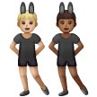 Men With Bunny Ears Emoji Samsung
