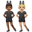 Men With Bunny Ears Emoji Samsung