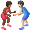Men Wrestling Emoji Samsung