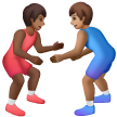 Men Wrestling Emoji Samsung