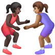 Women Wrestling Emoji Samsung