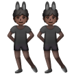 People With Bunny Ears Emoji Samsung