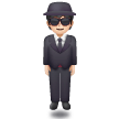Person In Suit Levitating Emoji Samsung