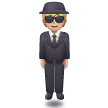 Person In Suit Levitating Emoji Samsung