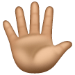 Hand With Fingers Splayed Emoji Samsung