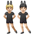 People With Bunny Ears Emoji Samsung