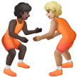 People Wrestling Emoji Samsung
