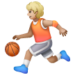 Person Bouncing Ball Emoji Samsung