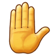 Raised Hand Emoji Samsung