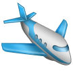 Small Airplane Emoji Samsung