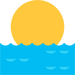 Sunrise Emoji Skype