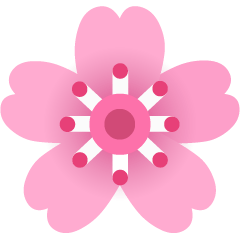 Cherry Blossom Emoji Skype
