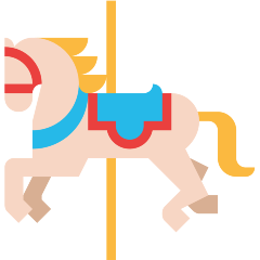 Carousel Horse Emoji Skype