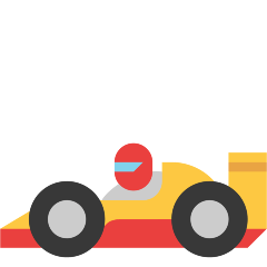 Racing Car Emoji Skype