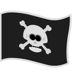 Pirate Flag Emoji Skype