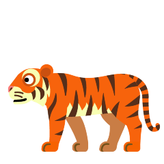Tiger Emoji Skype