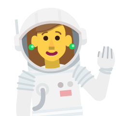 Woman Astronaut Emoji Skype