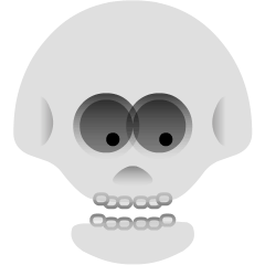 Skull Emoji Skype