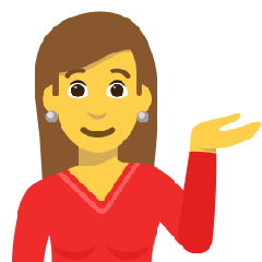 Woman Tipping Hand Emoji Skype