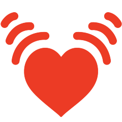 Beating Heart Emoji Skype