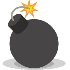 Bomb Emoji Skype