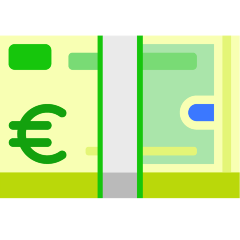 Euro Banknote Emoji Skype