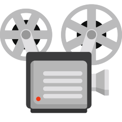 Film Projector Emoji Skype