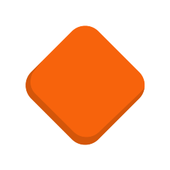 Small Orange Diamond Emoji Skype