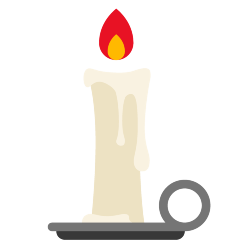 Candle Emoji Skype