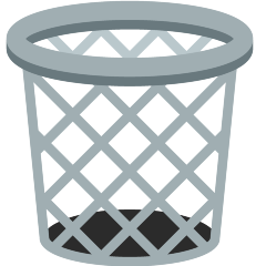 Wastebasket Emoji Skype