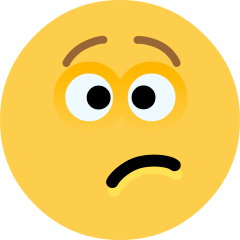 Confused Face Emoji Skype