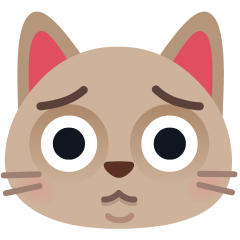 Crying Cat Emoji Skype