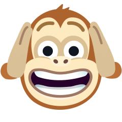 Hear No Evil Monkey Emoji Skype