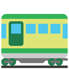 Railway Car Emoji Skype