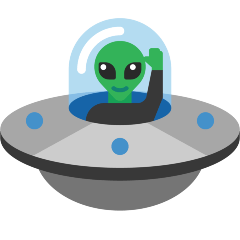 Flying Saucer Emoji Skype